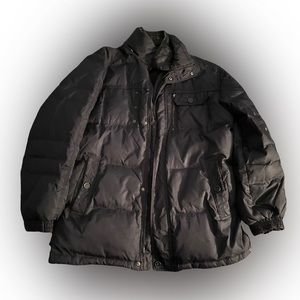 Huiyuan Black Puffer Jacket